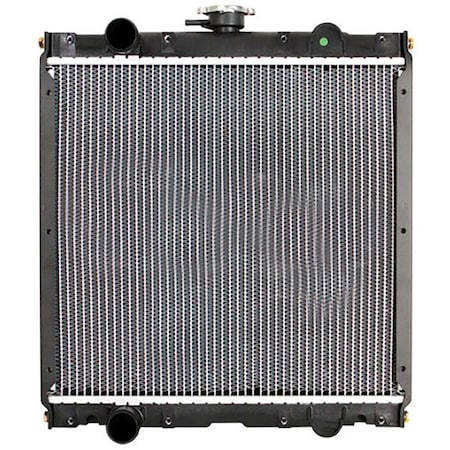 Aftermarket Radiator, Aluminum Core Fits New Holland T2330 T2320 TC45DA TC45A Fits Case IH CSO90-0604_1